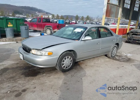 2005 Buick Century из США, поврежденный, VIN 2G4WS52J751128489
